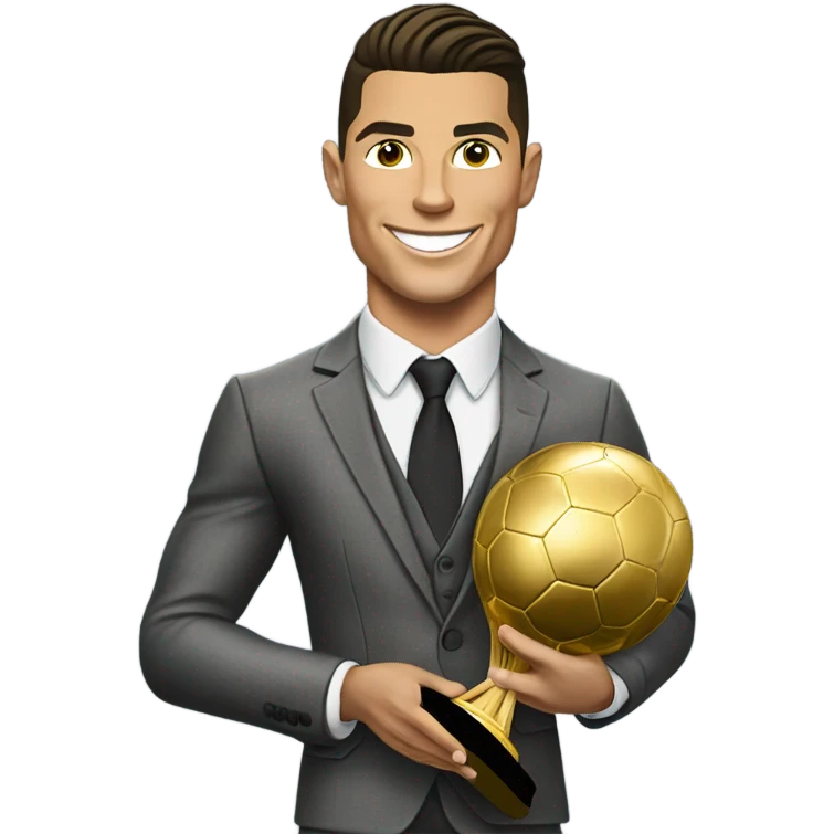 cristiano-ronaldo-ballon-or emoji