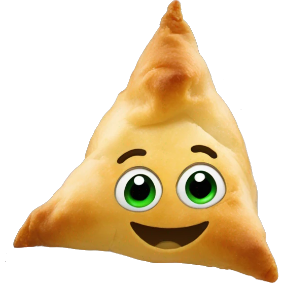 Samosa in space emoji