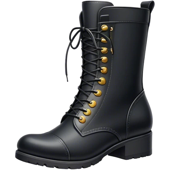 Black boots  emoji
