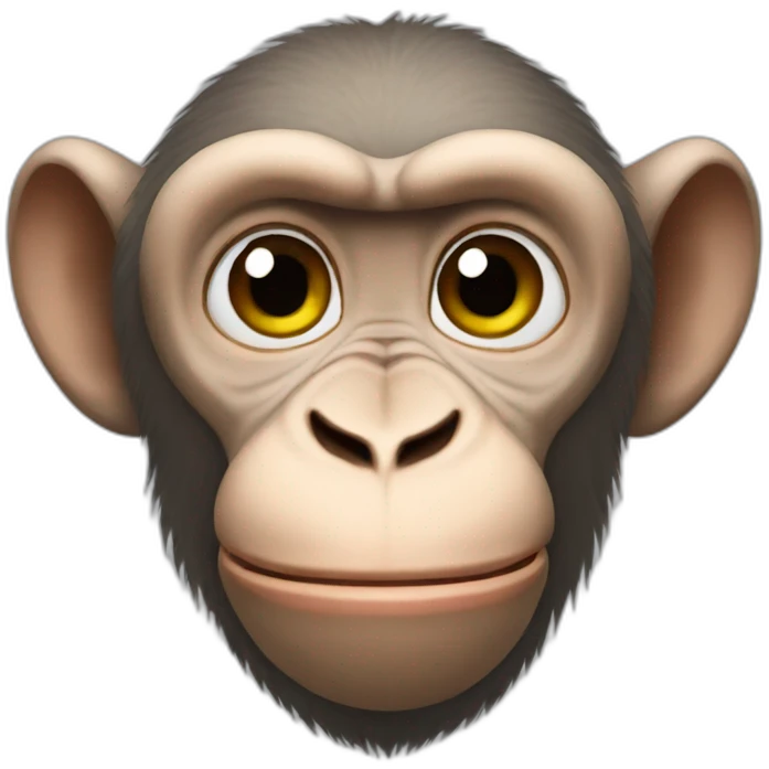 bald macaque emoji