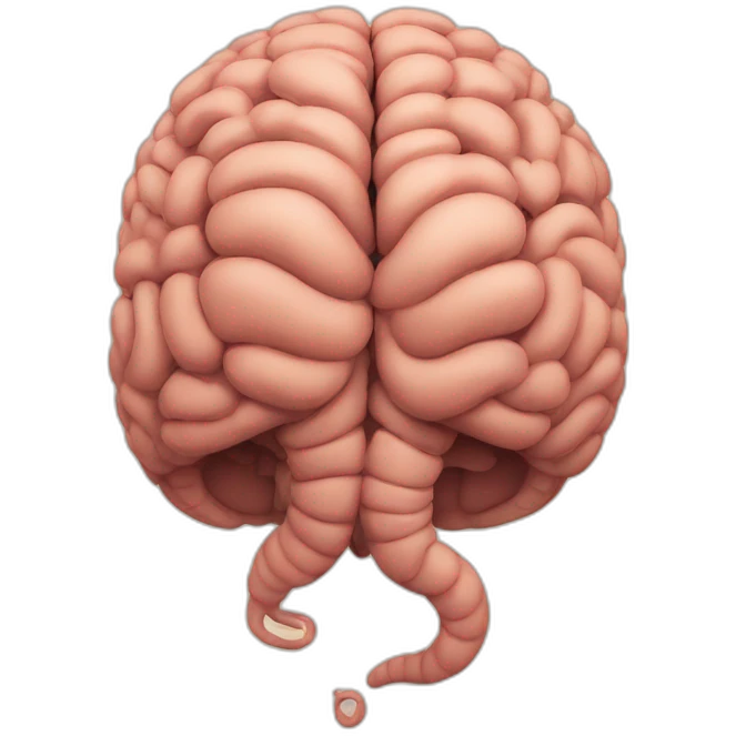 worms on brain emoji