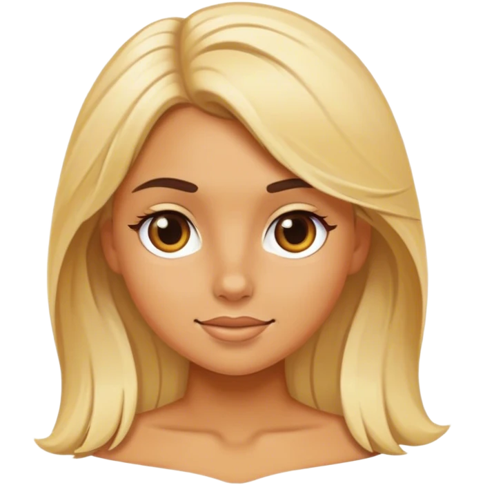 granola blondie girl emoji