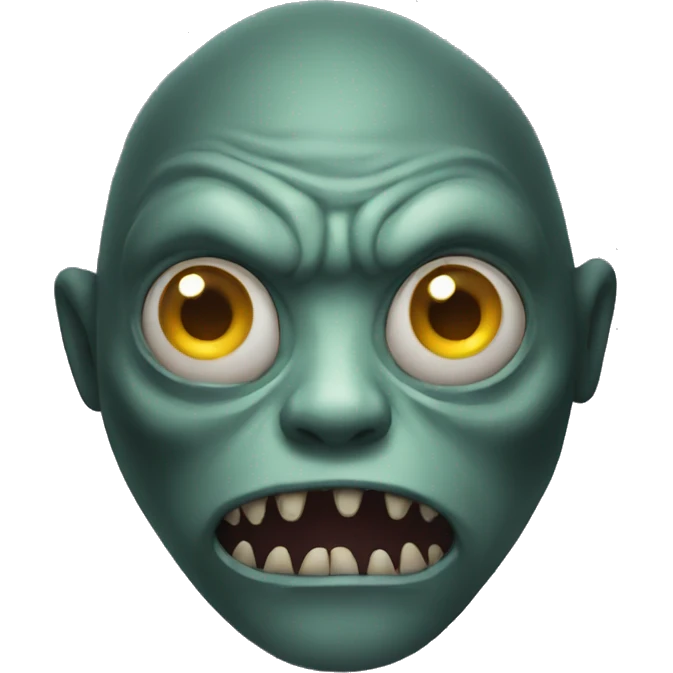 Scary creature emoji