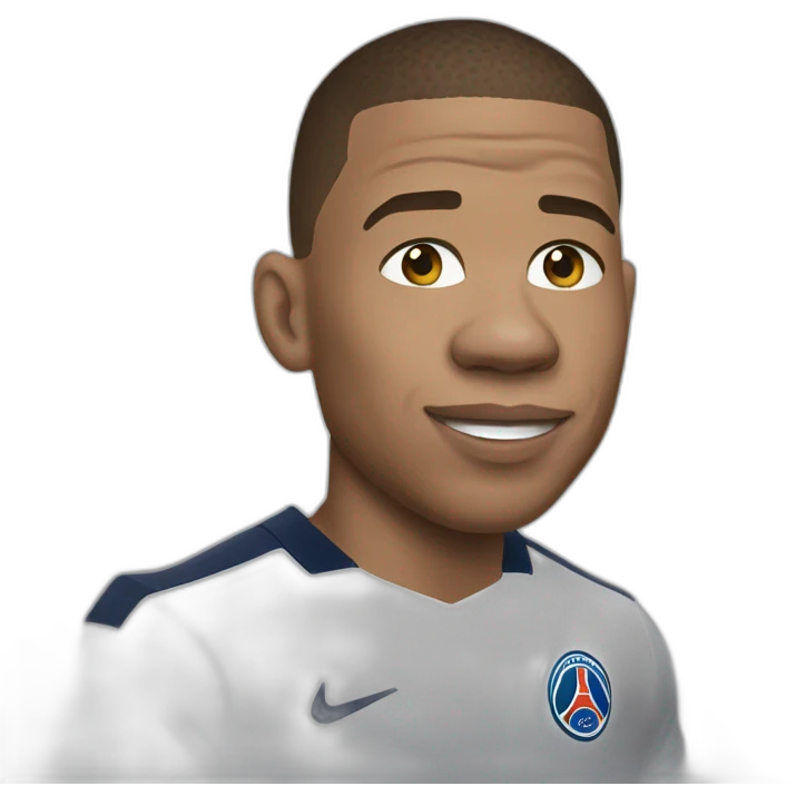 Kylian Mbappé emoji