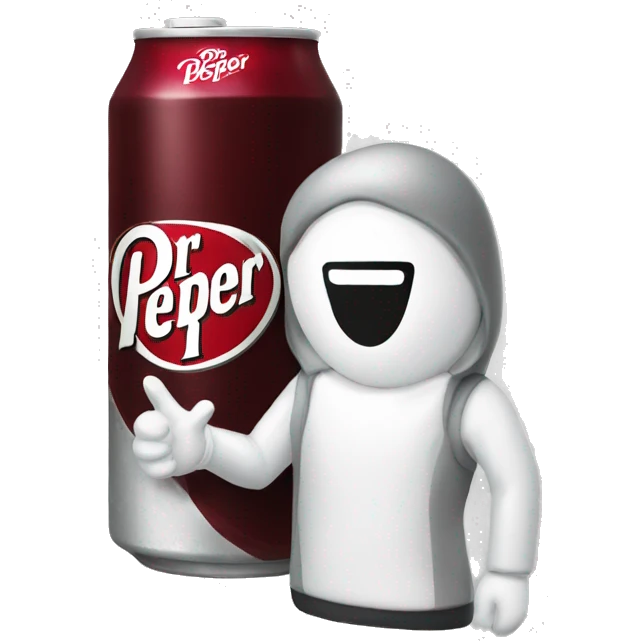 Dr Pepper can  emoji