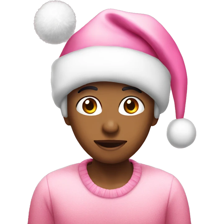 Pink Christmas  emoji