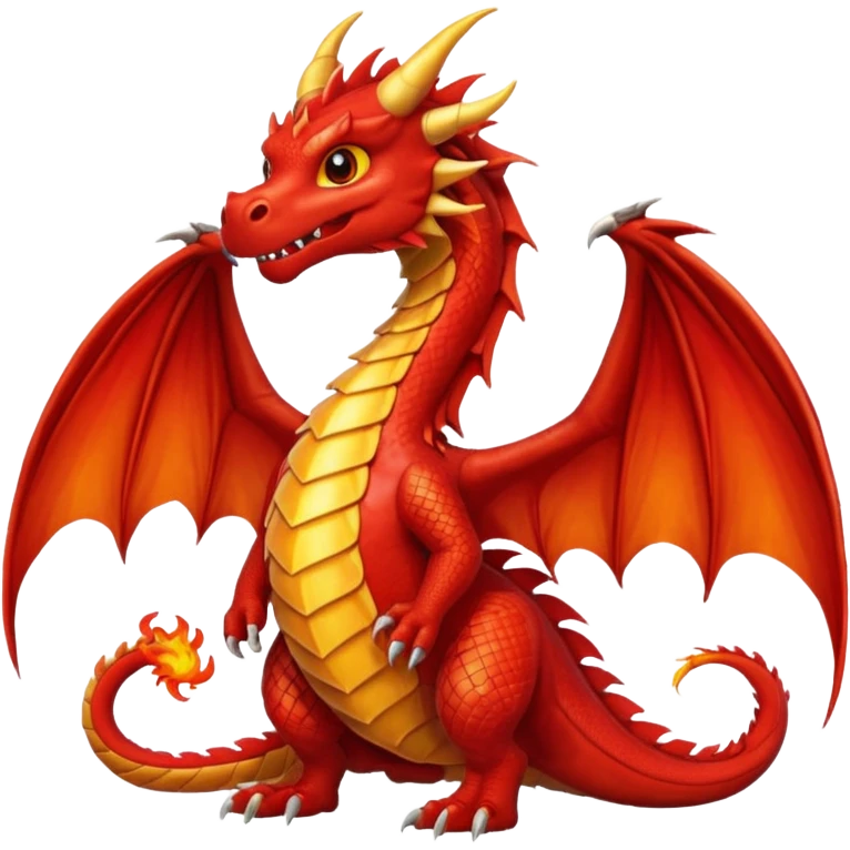 fire dragon emoji