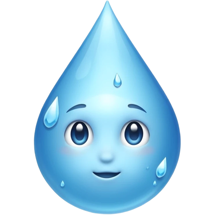 a drop emoji