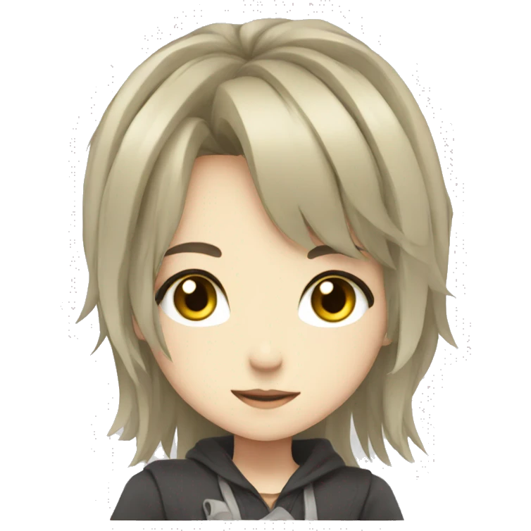anime girl printer emoji