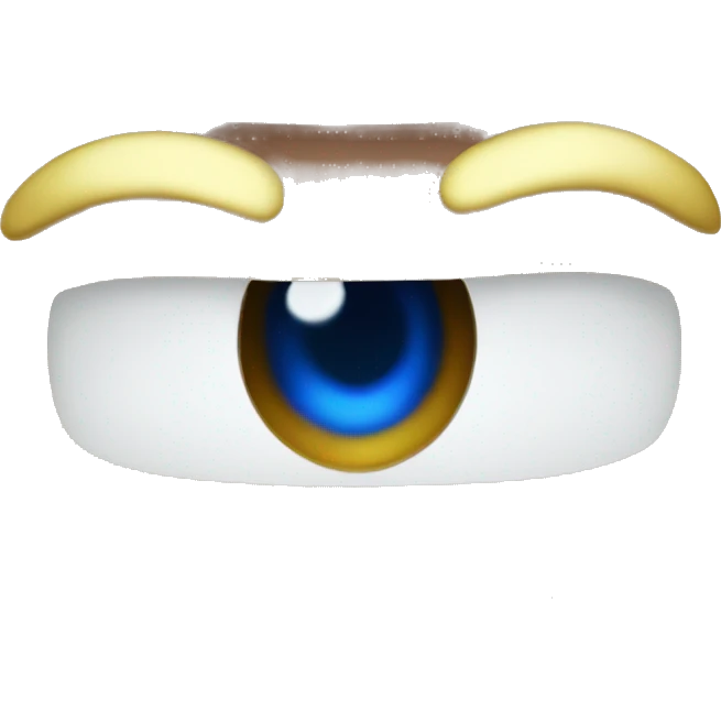 Donald Trump blue eyes smilimg emoji