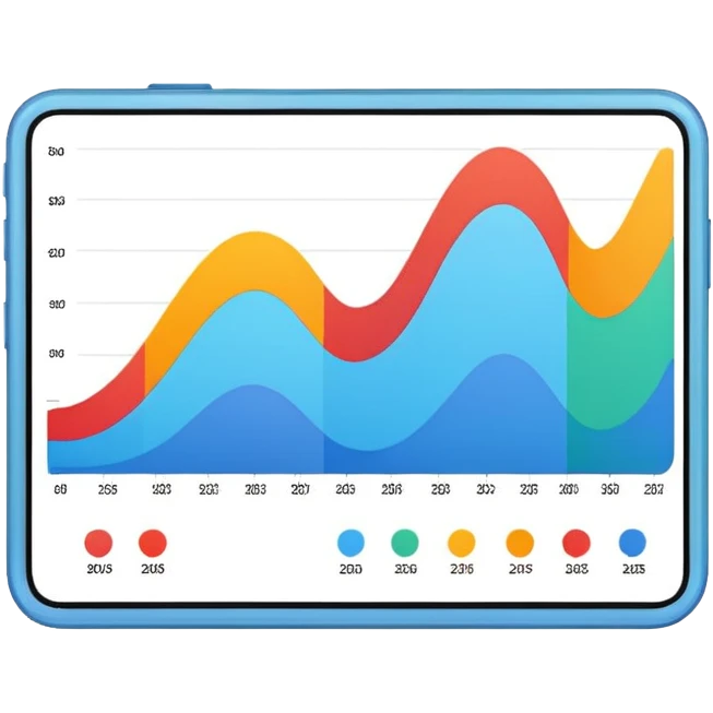 chart with curve emoji