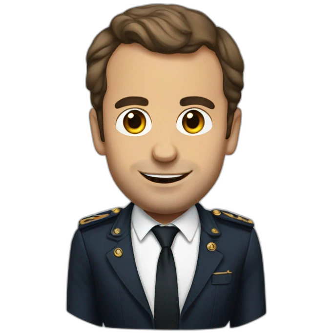 emanuel Macron emoji