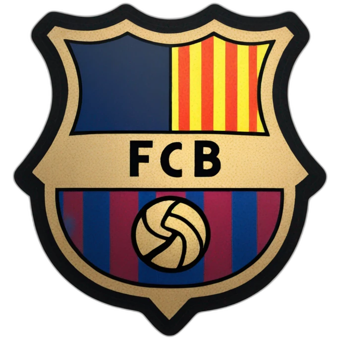 Fc Barcelone logo emoji