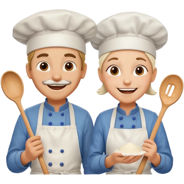 Goofy bakers emoji