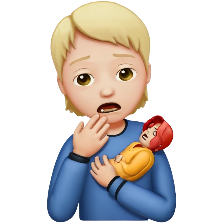 Choking emoji