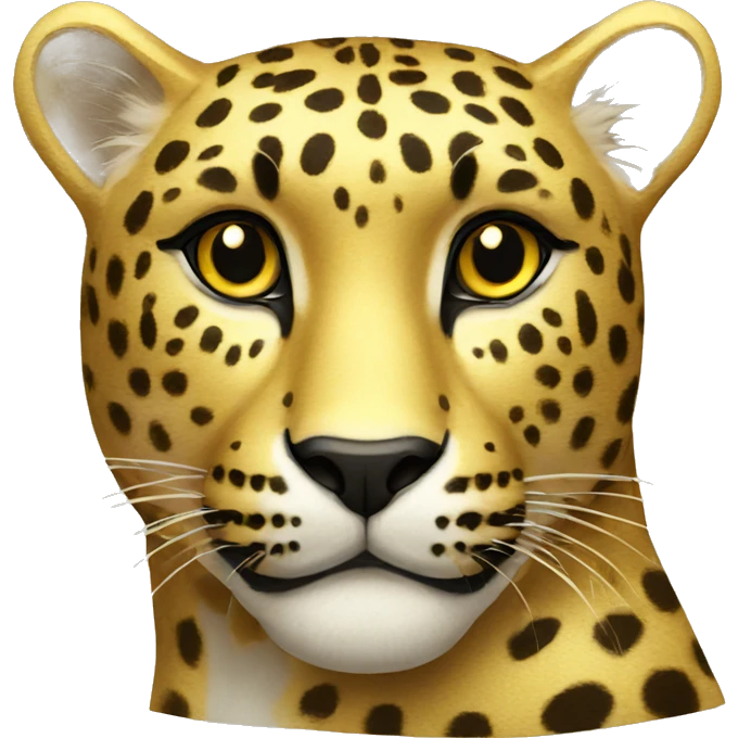 golden leopard  emoji