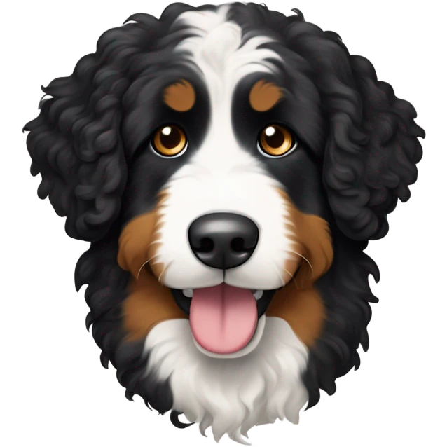 Bernedoodle  emoji