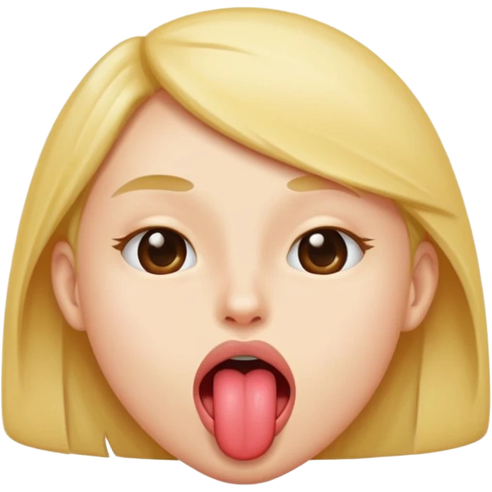 Tongue sticking out to side  emoji