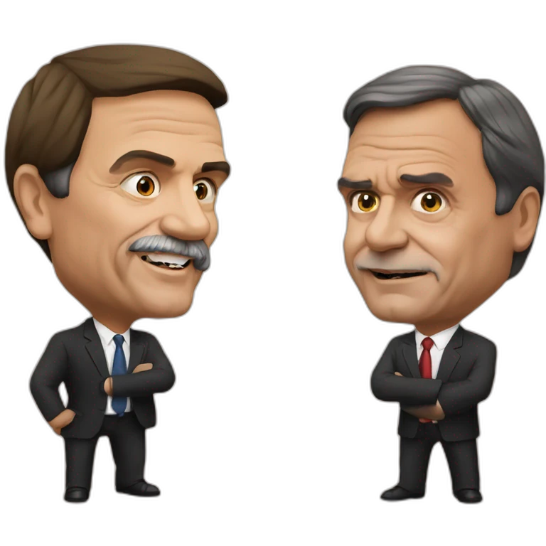 lula vs bolsonaro emoji