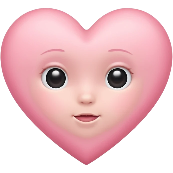 Baby pink heart  emoji