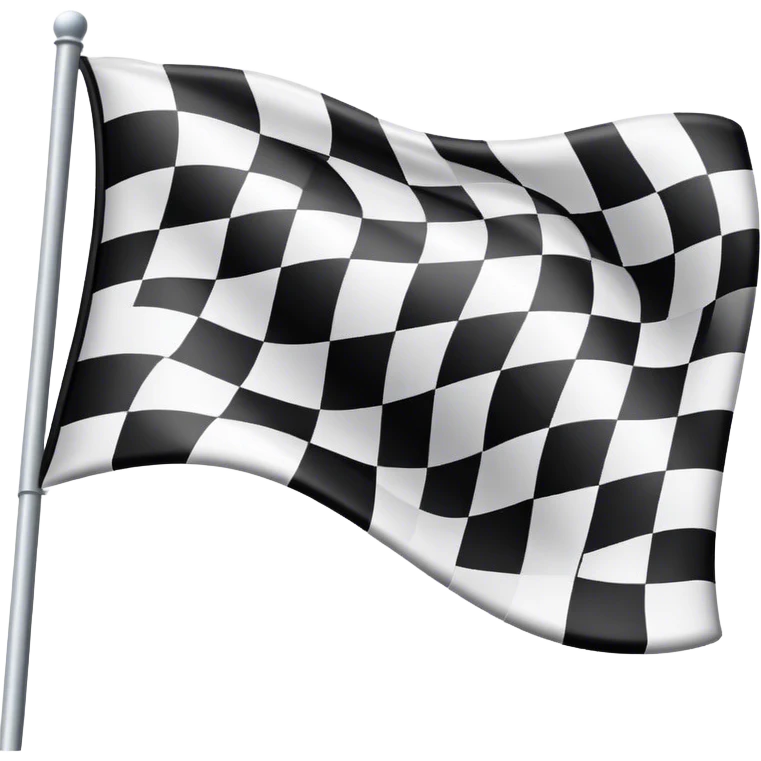 checkered flag emoji
