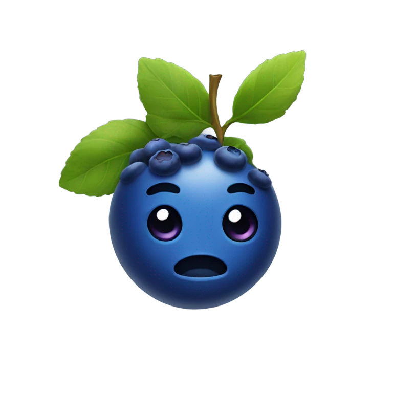 Blueberry  emoji