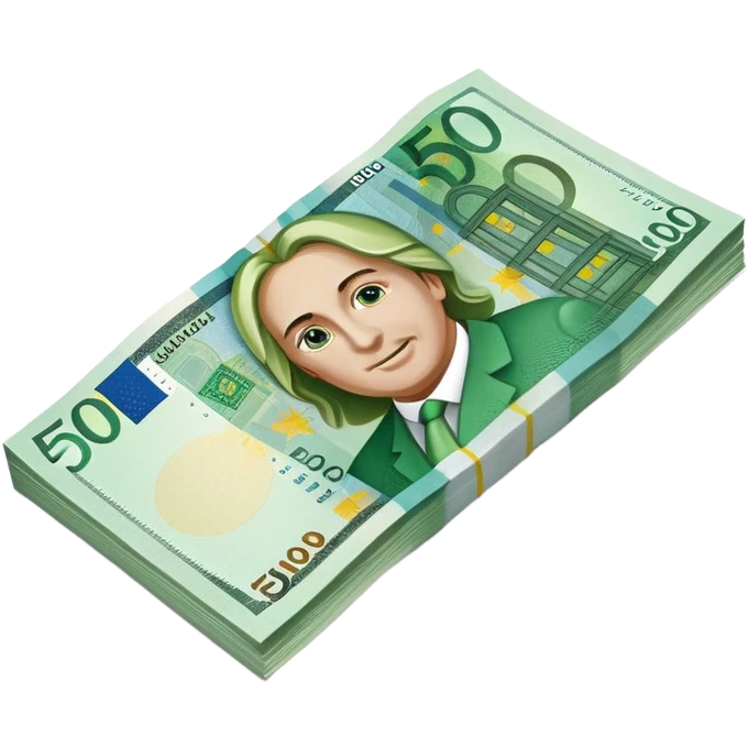 make a 500€ note emoji emoji