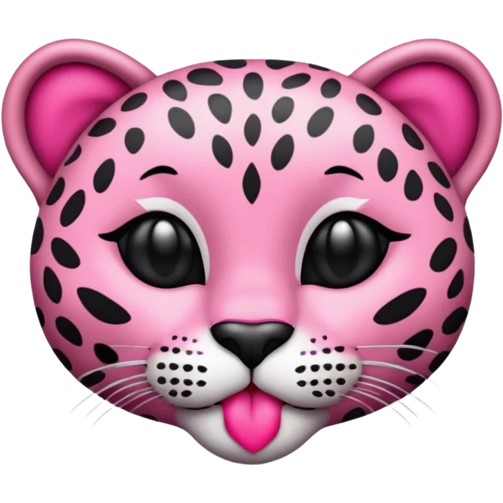 Creami un emoji di un bacio che bacio leopardo emoji