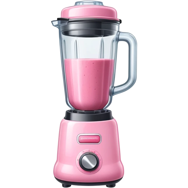 babypink smoothie blender emoji