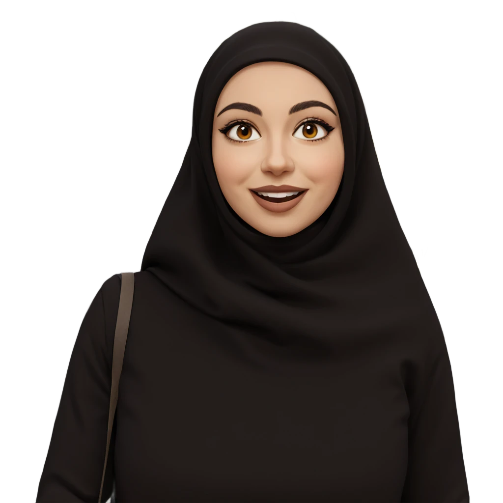 happy girl outdoors smiling emoji