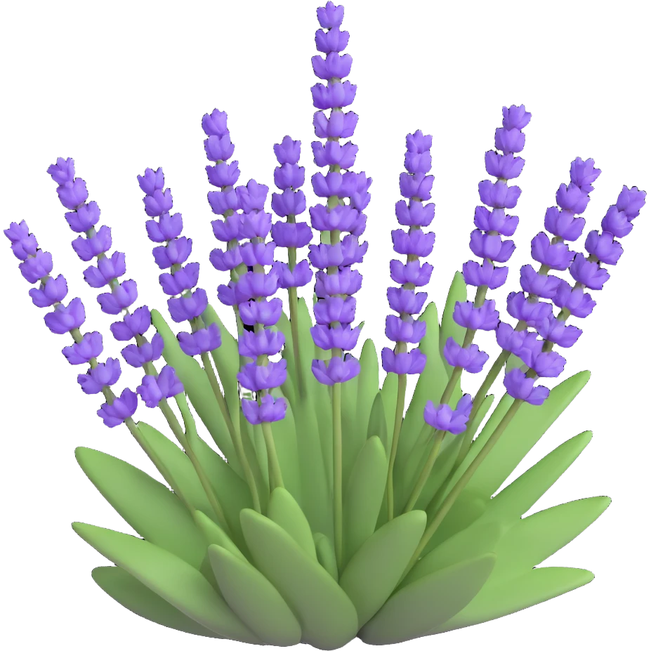 lavender skincare emoji