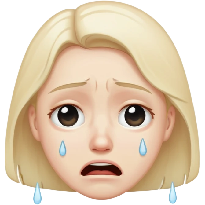 Crying  emoji