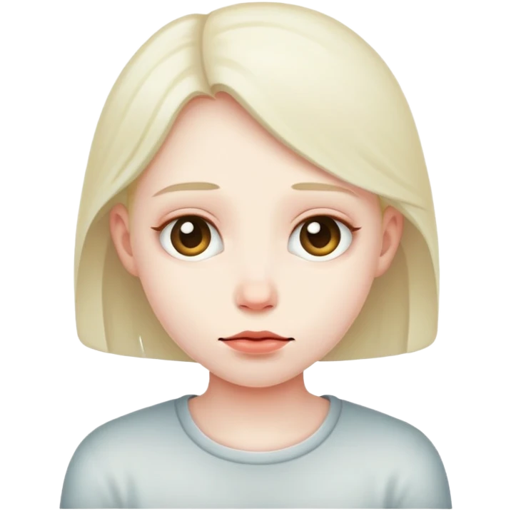 Shy emoji