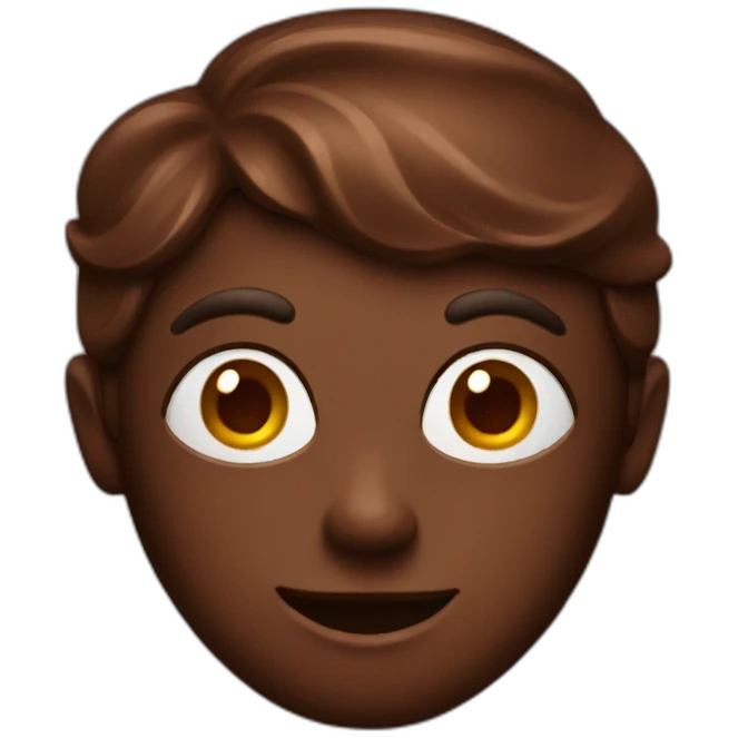 chocolate. emoji