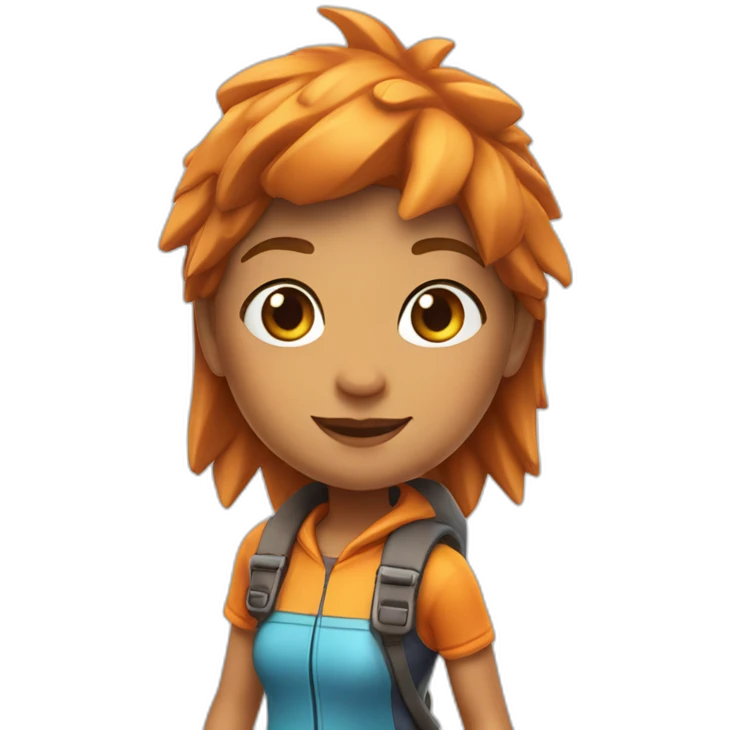 Erstelle eine neue Subway surfer figur emoji