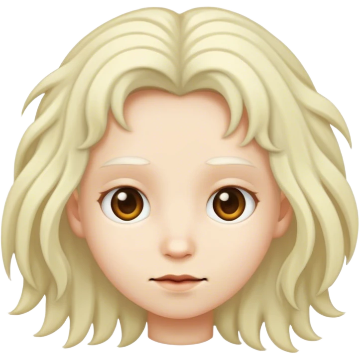 white cute lock emoji