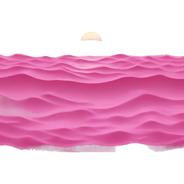 Pink ocean  emoji