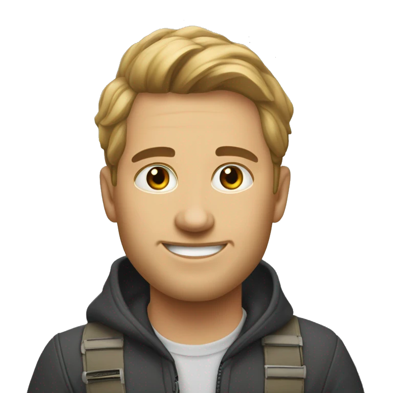 Мальчик брюнет и девочка блондинка целуются  emoji