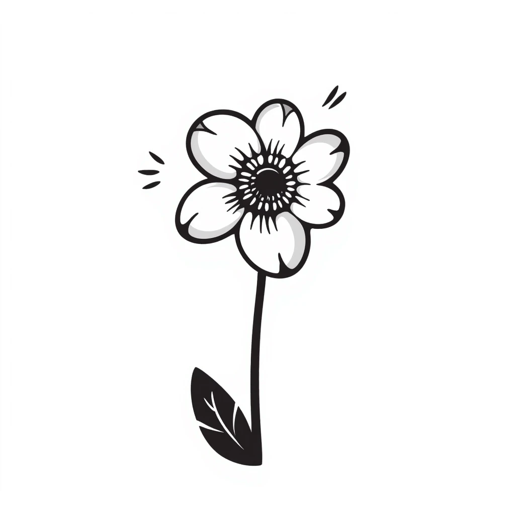 anemone flower emoji