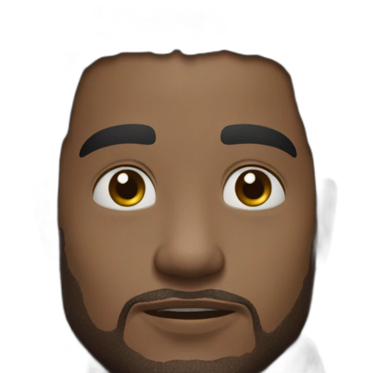 Tete homme cagouler avc lunete yeux tenebreux emoji