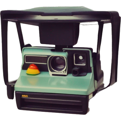 Sx70 polaroid  emoji