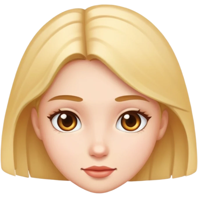 A girl emoji
