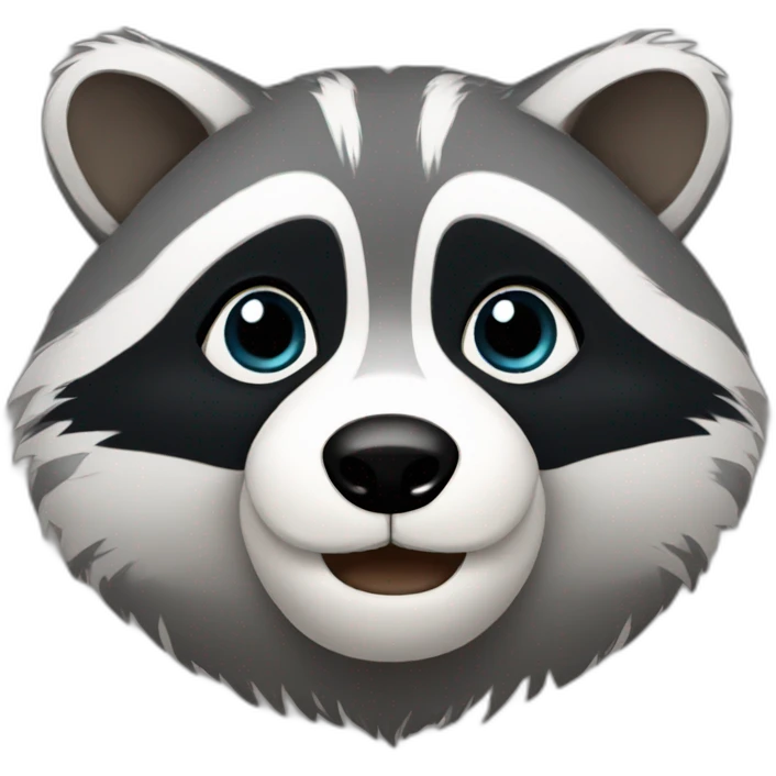Raccoon emoji