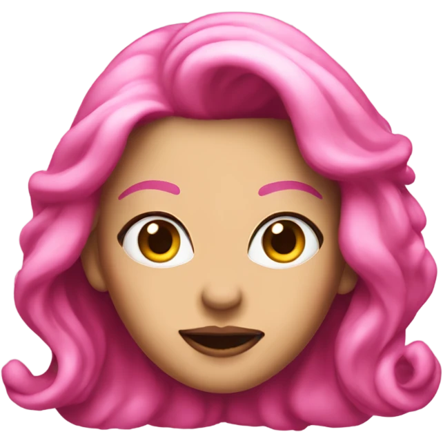 Pink wicked Glenda  emoji