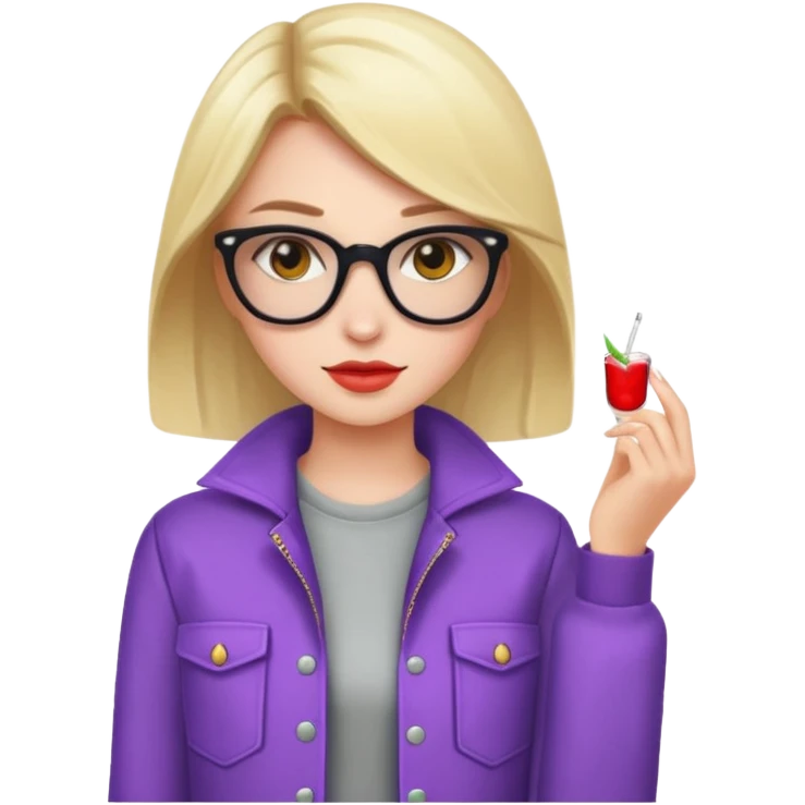 cool girl emoji