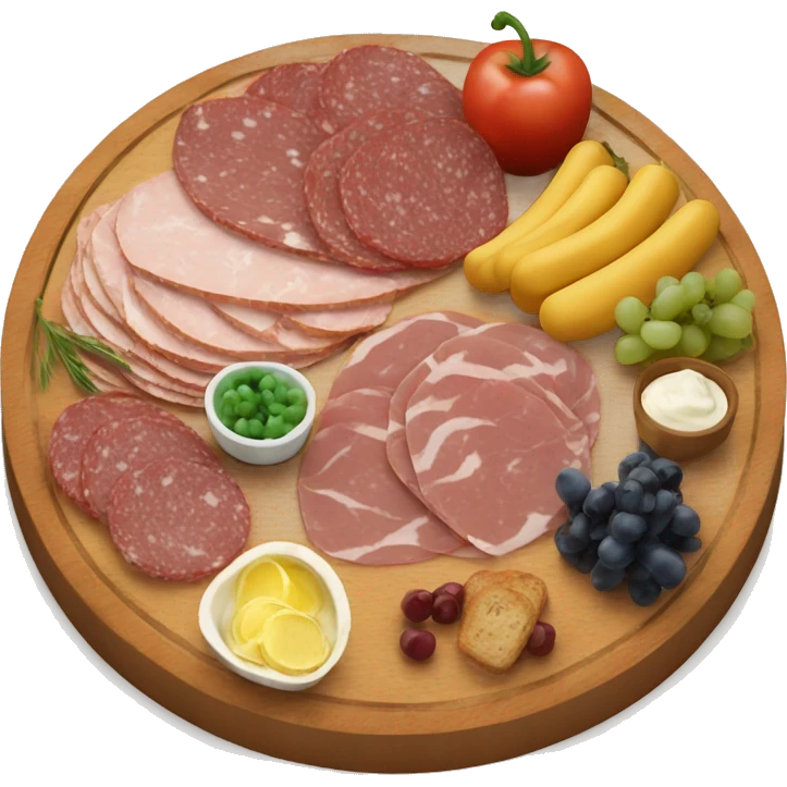 Charcuterie board emoji