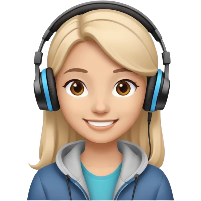 girl recording podcast emoji