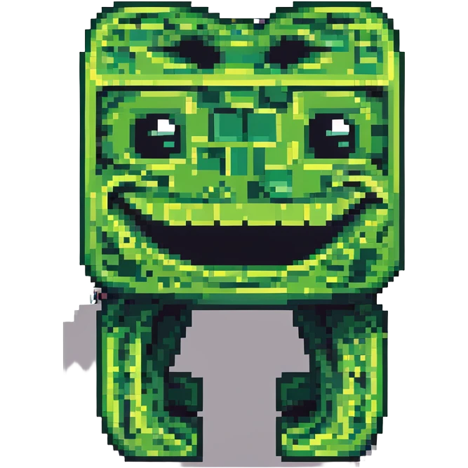 Minecraft creeper emoji