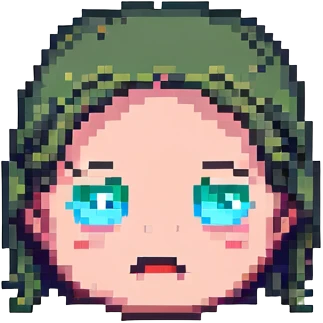 confused face, 1840s election theme, simple background emoji