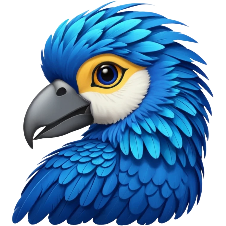 Arara azul emoji